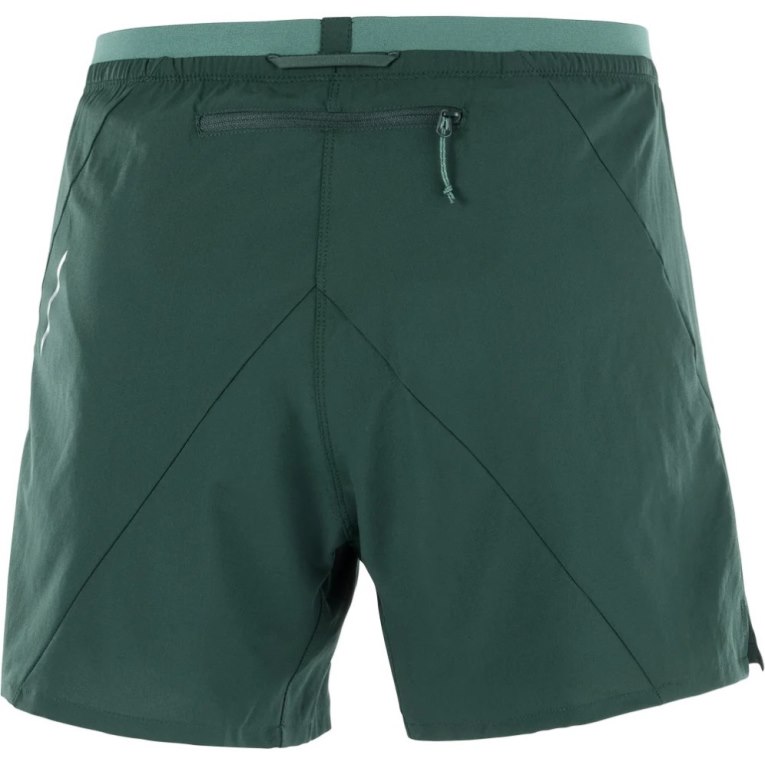 Calções Salomon Cross 5'' Masculino Verdes | PT R76982